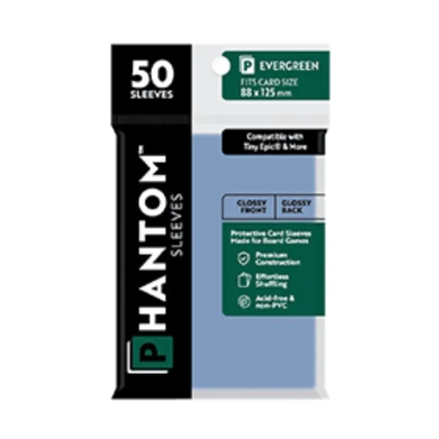 Глянец/Глянец - Evergreen, 88х125мм (50), Phantom Sleeves 
Глянец/Глянец - Evergreen, 88х125мм (50), Phantom Sleeves