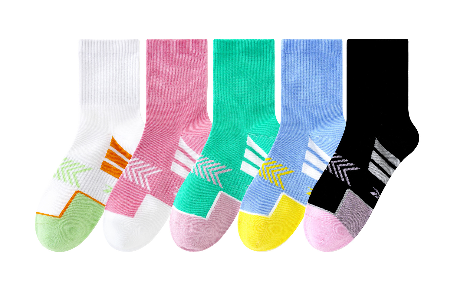 Носки унисекс, набор из 5 пар, смешанные цвета Reebok, 5 Pack (Mixed Color)
Носки унисекс, набор из 5 пар, смешанные цвета Reebok, 5 Pack (Mixed Color)