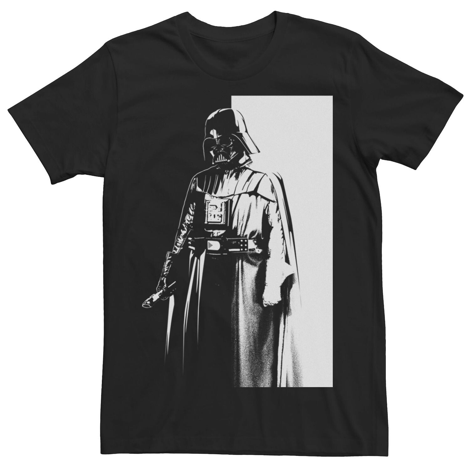 Мужская полуфутболка Darth Vader Half & Half Tee Star Wars 
Мужская полуфутболка Darth Vader Half & Half Tee Star Wars