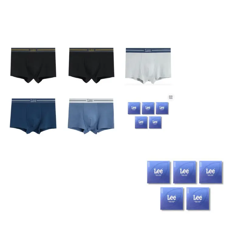 Lee Подарочный набор мужского белья 5 пар
Lee Подарочный набор мужского белья 5 пар