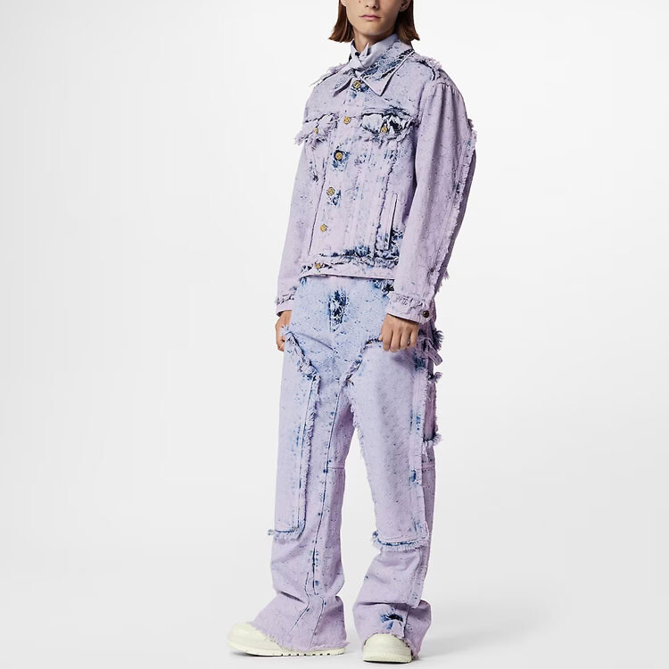 Джинсовая куртка мужская Louis Vuitton, светло-фиолетовый
Джинсовая куртка мужская Louis Vuitton, светло-фиолетовый