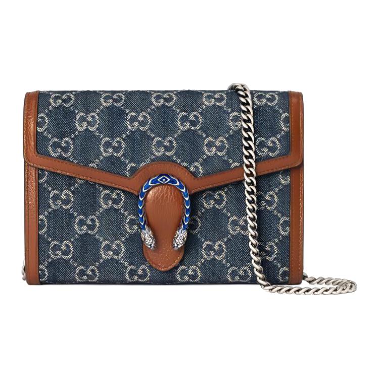 Dionysus Джинсовая С Кожаным Кошельком Наплечная Сумка Кроссбод Мини Женская Серо-Синий/Коричневый GUCCI
Dionysus Джинсовая С Кожаным Кошельком Наплечная Сумка Кроссбод Мини Женская Серо-Синий/Коричневый GUCCI