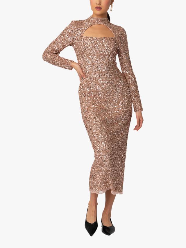 Миди-платье с пайетками от фиби Raishma, темно-синий
Миди-платье с пайетками от фиби Raishma, темно-синий