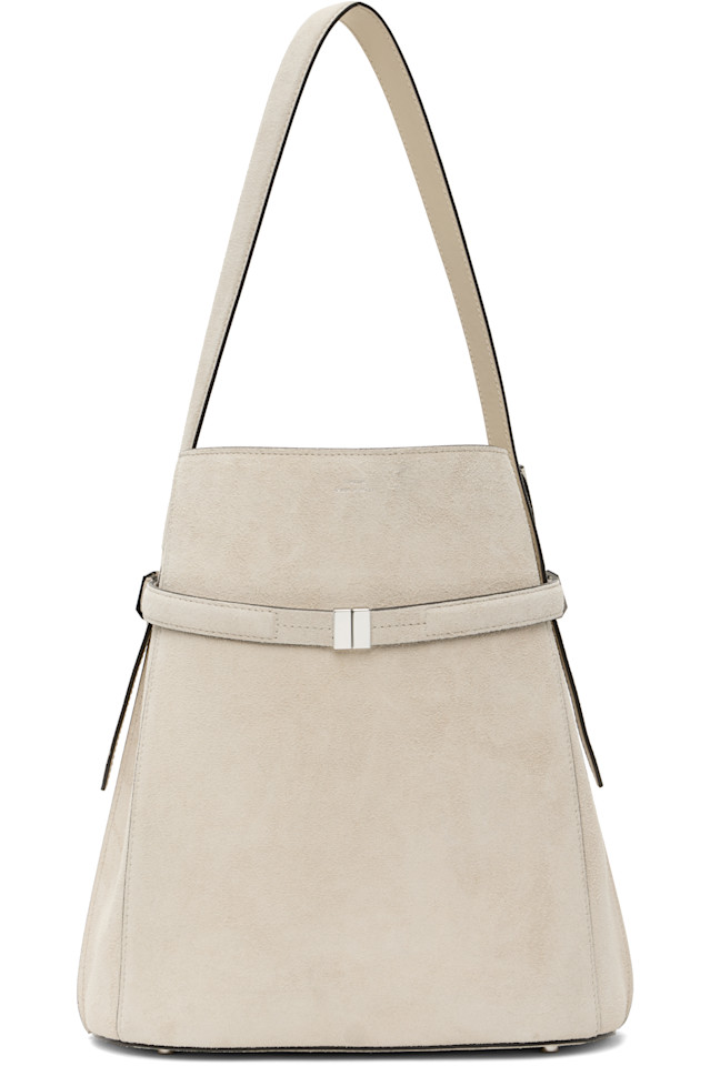 Кожаная поясная сумка-ведро Toteme, цвет pearl
Кожаная поясная сумка-ведро Toteme, цвет pearl