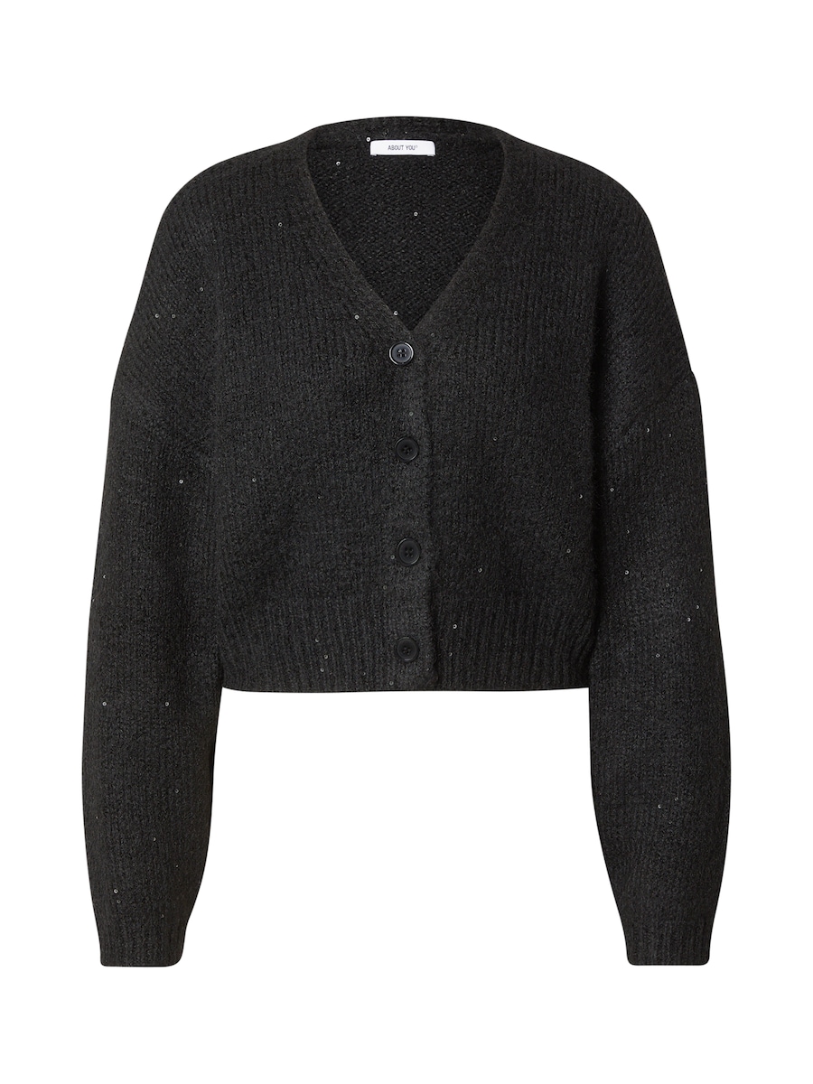 Вязаный кардиган ABOUT YOU Rhonda, черный
Вязаный кардиган ABOUT YOU Rhonda, черный