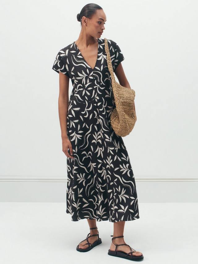 Платье с принтом в виде пальмы Grace HUSH, Chocolate/White
Платье с принтом в виде пальмы Grace HUSH, Chocolate/White