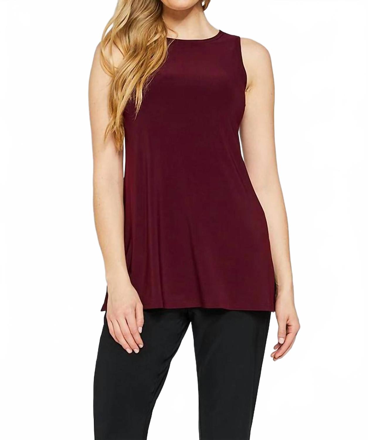 Верх-туника Nu Ideal цвета граната Sympli, Pomegranate
Верх-туника Nu Ideal цвета граната Sympli, Pomegranate