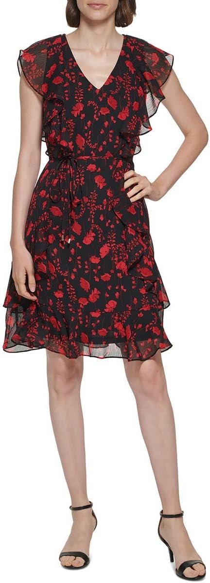 Женское платье Tommy Hilfiger Humming Garden, Black/Chili Pepper
Женское платье Tommy Hilfiger Humming Garden, Black/Chili Pepper