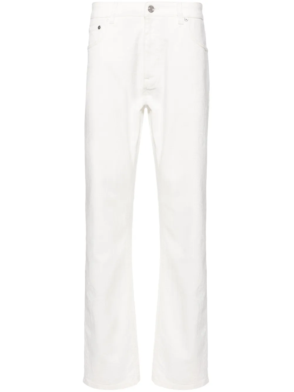 Прямые джинсы с узором пейсли ETRO, белый
Прямые джинсы с узором пейсли ETRO, белый