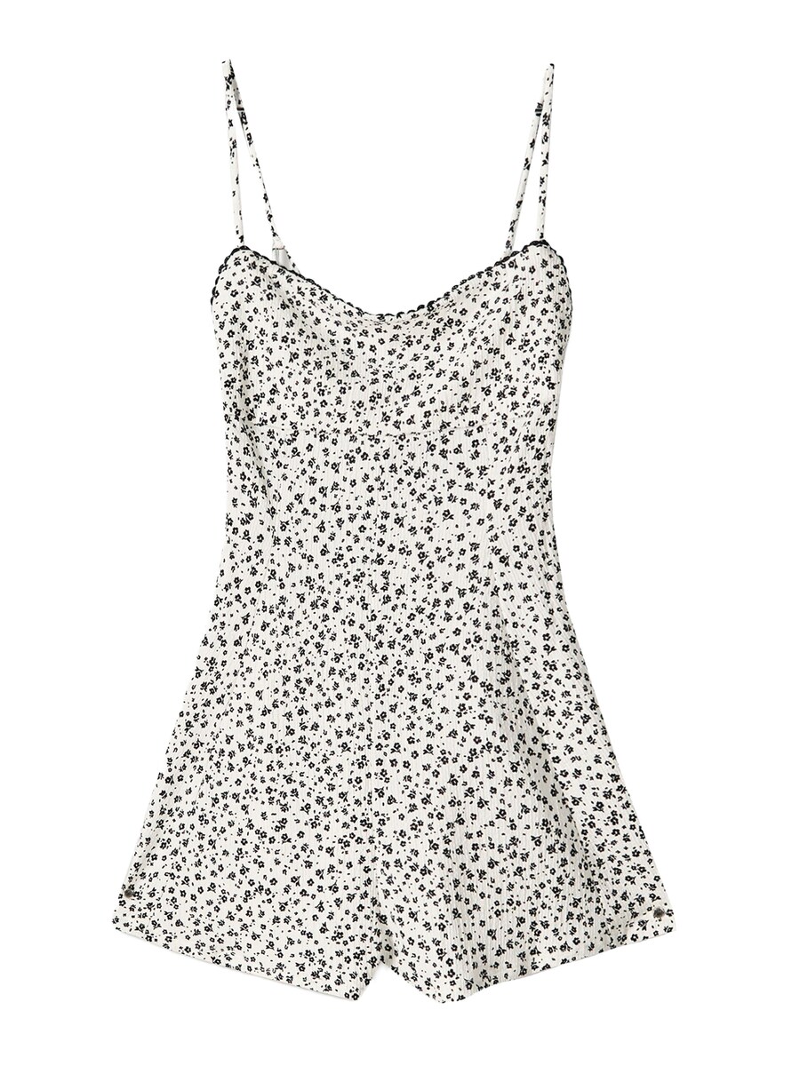 Комбинезон Bershka, экрю
Комбинезон Bershka, экрю