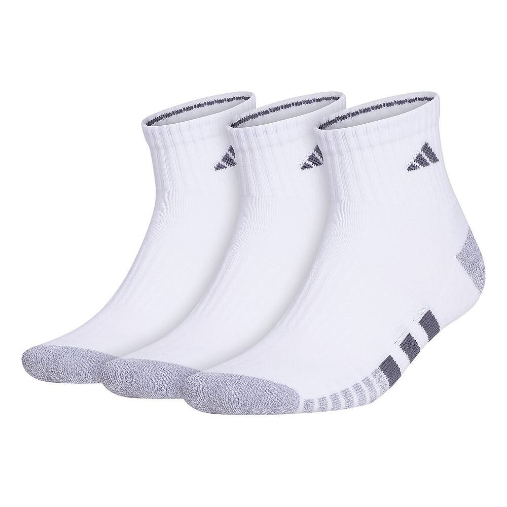 Комплект из трех четвертных носков adidas Cushioned 3.0 Big & Tall Adidas, белый
Комплект из трех четвертных носков adidas Cushioned 3.0 Big & Tall Adidas, белый