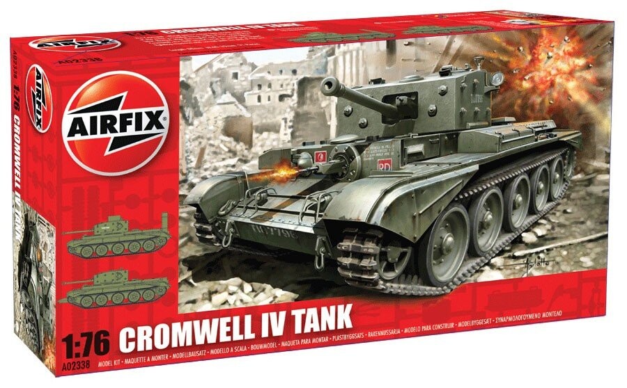 Airfix, Танк Cromwell IV, Модельный комплект, 12+
Airfix, Танк Cromwell IV, Модельный комплект, 12+
