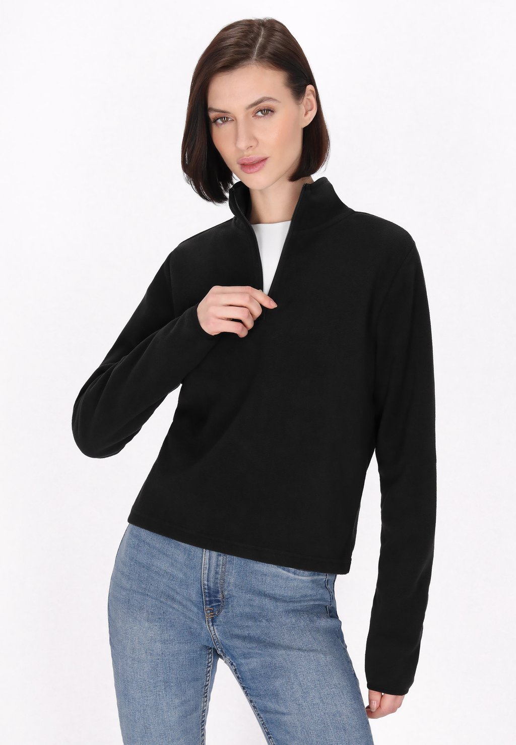 Флисовый джемпер usha, черный
Флисовый джемпер usha, черный