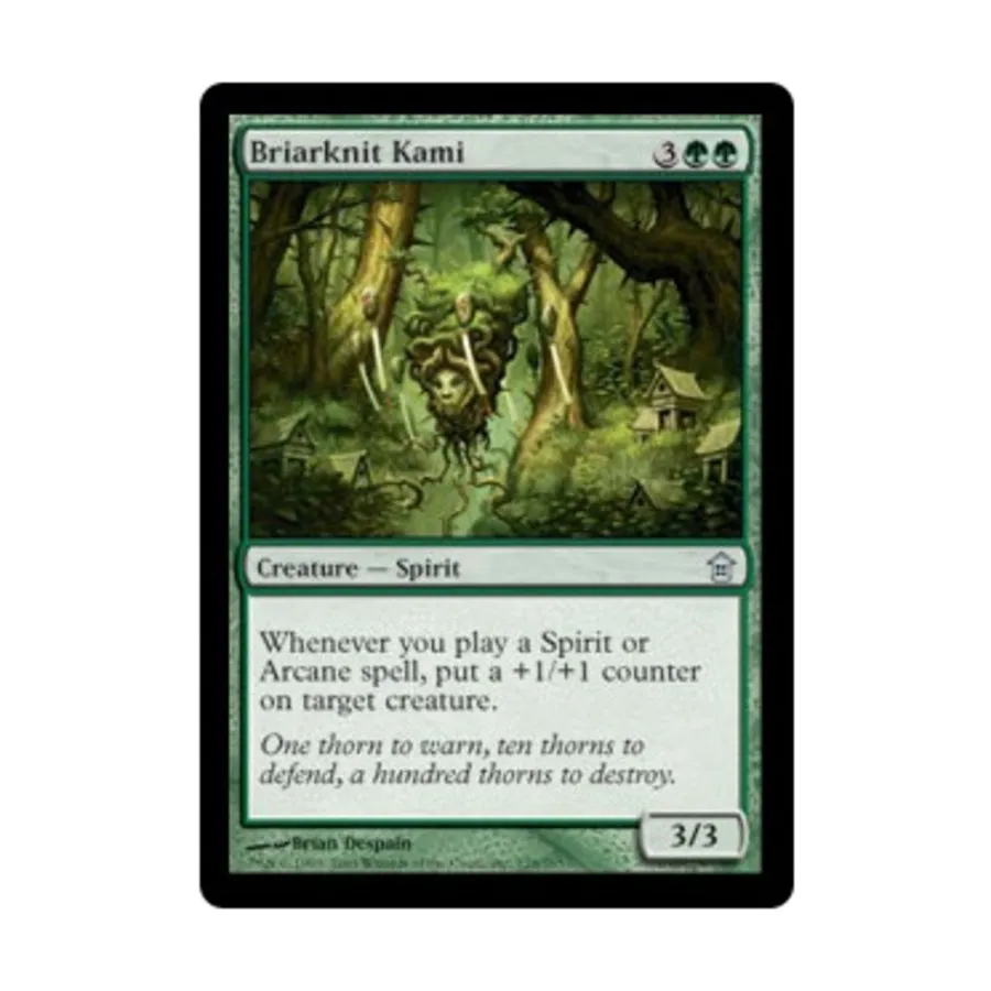 CCG Бриаркнит Ками (U), MTG - Saviors of Kamigawa
CCG Бриаркнит Ками (U), MTG - Saviors of Kamigawa