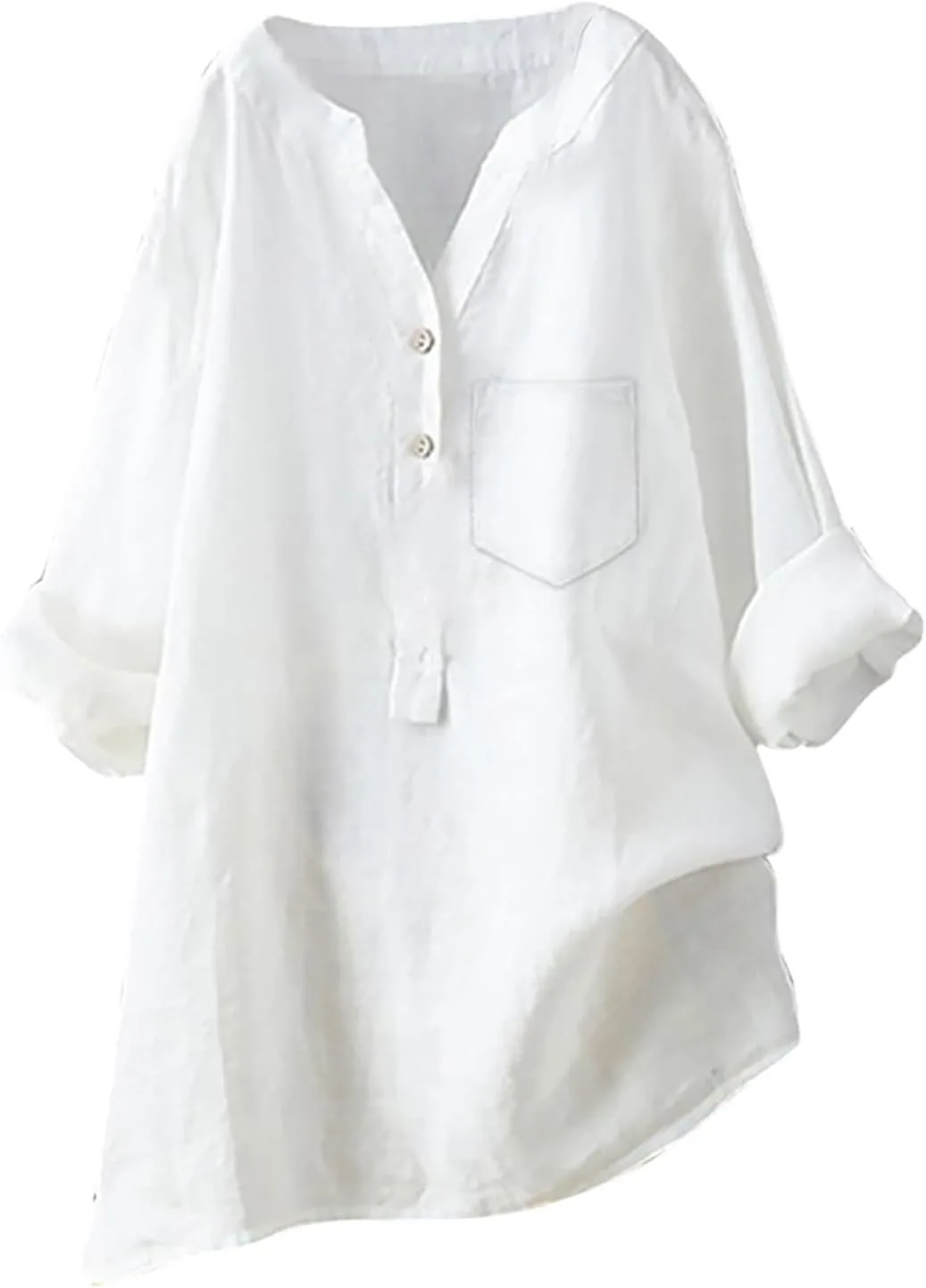 Летние топы для женщин 2025 Casual Cotton Linen Shirts Long Sleeve Solid Color
Летние топы для женщин 2025 Casual Cotton Linen Shirts Long Sleeve Solid Color