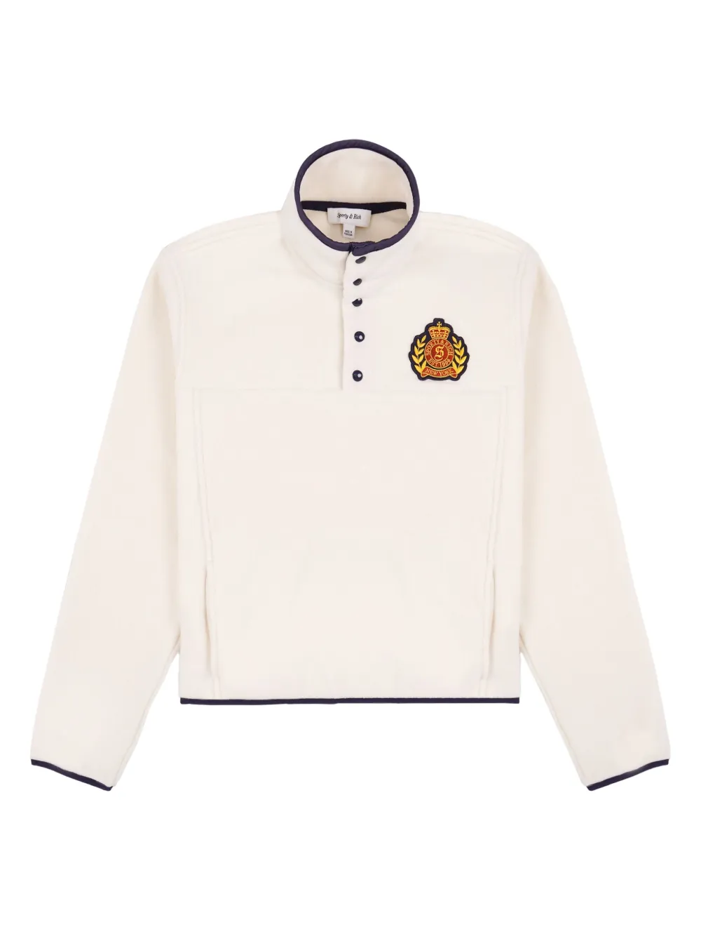 Толстовка с нашивкой-логотипом Sporty & Rich, белый
Толстовка с нашивкой-логотипом Sporty & Rich, белый