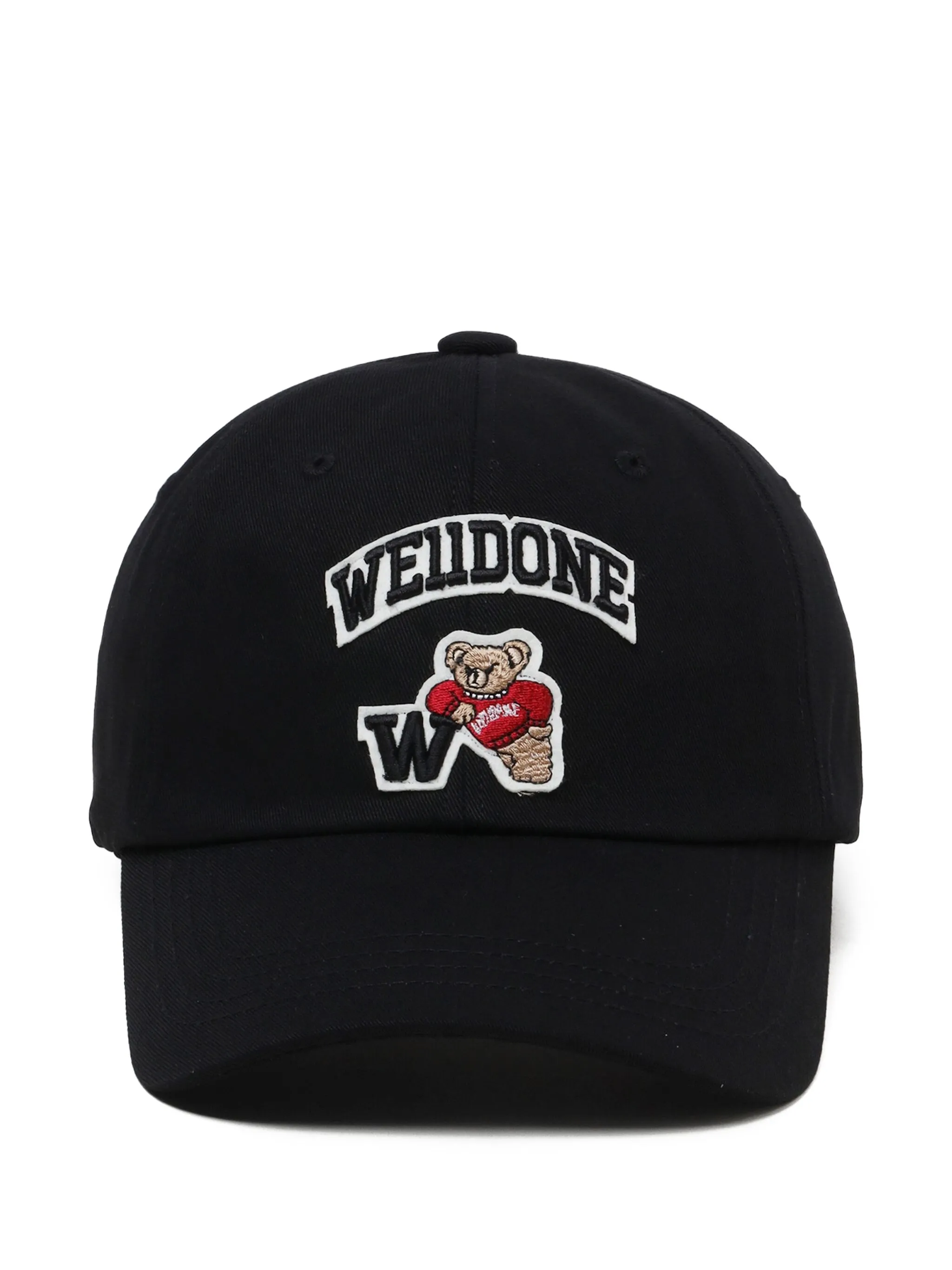Бейсболка с вышивкой We11Done, черный
Бейсболка с вышивкой We11Done, черный