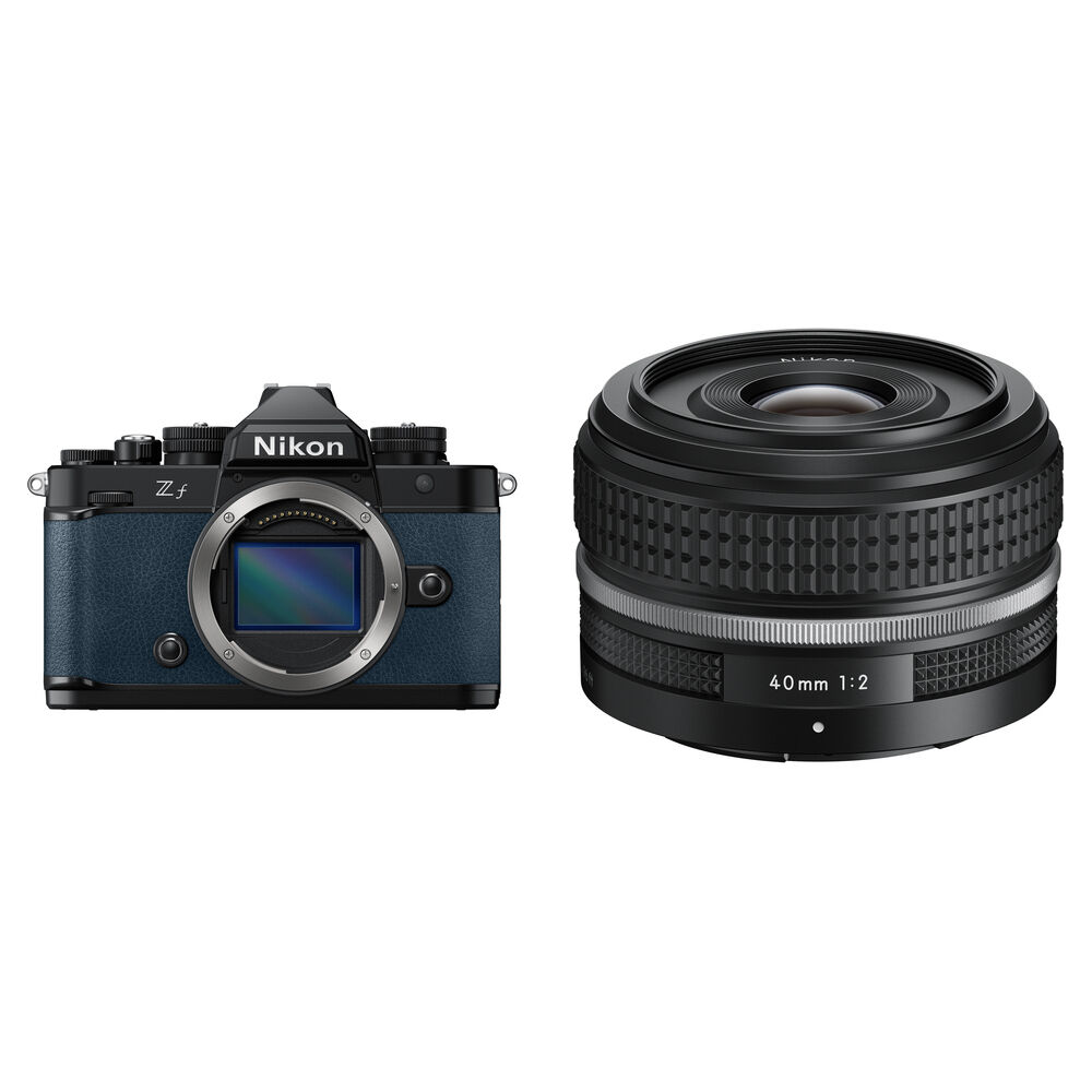 Беззеркальная камера Nikon Zf Mirrorless Camera with 40mm f/2 Lens Kit (Blue)
Беззеркальная камера Nikon Zf Mirrorless Camera with 40mm f/2 Lens Kit (Blue)