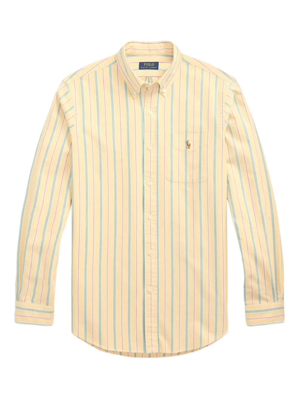 Рубашка в полоску с вышитым логотипом POLO RALPH LAUREN, желтый
Рубашка в полоску с вышитым логотипом POLO RALPH LAUREN, желтый