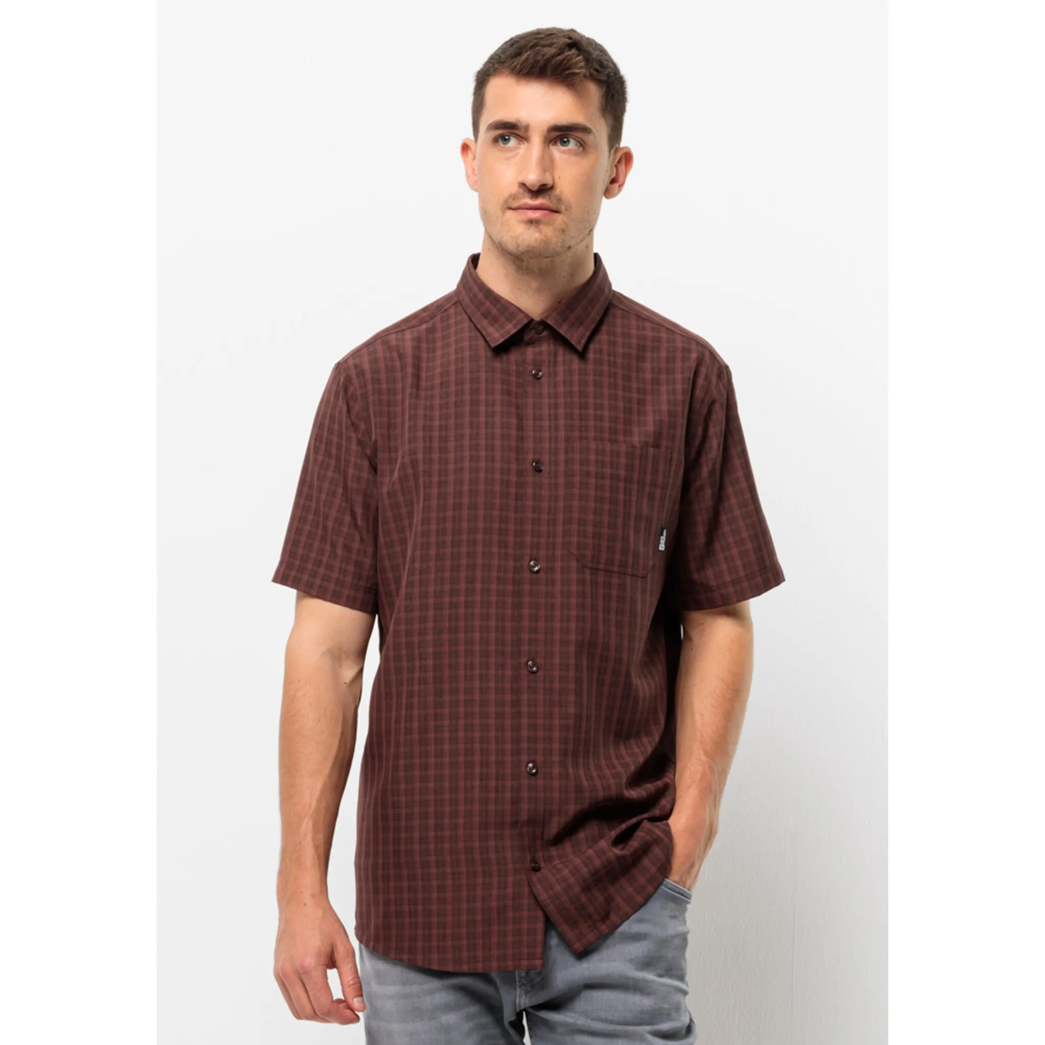 Функциональная рубашка Jack Wolfskin "EL DORADO SHIRT MEN", цвет Dark-Mahogany-Check
Функциональная рубашка Jack Wolfskin "EL DORADO SHIRT MEN", цвет Dark-Mahogany-Check
