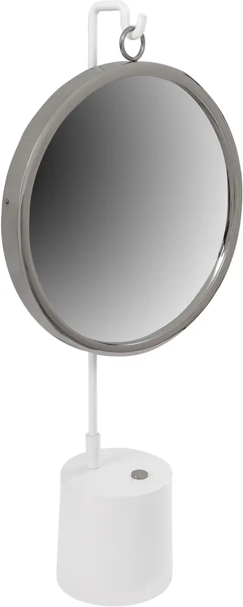 Декоративное зеркало Kayoom "Настольное зеркало Eleganca 225", (1 шт.), стоячее зеркало 30х65х13 см, Ø 0 см, белый/серебристый
Декоративное зеркало Kayoom "Настольное зеркало Eleganca 225", (1 шт.), стоячее зеркало 30х65х13 см, Ø 0 см, белый/серебристый