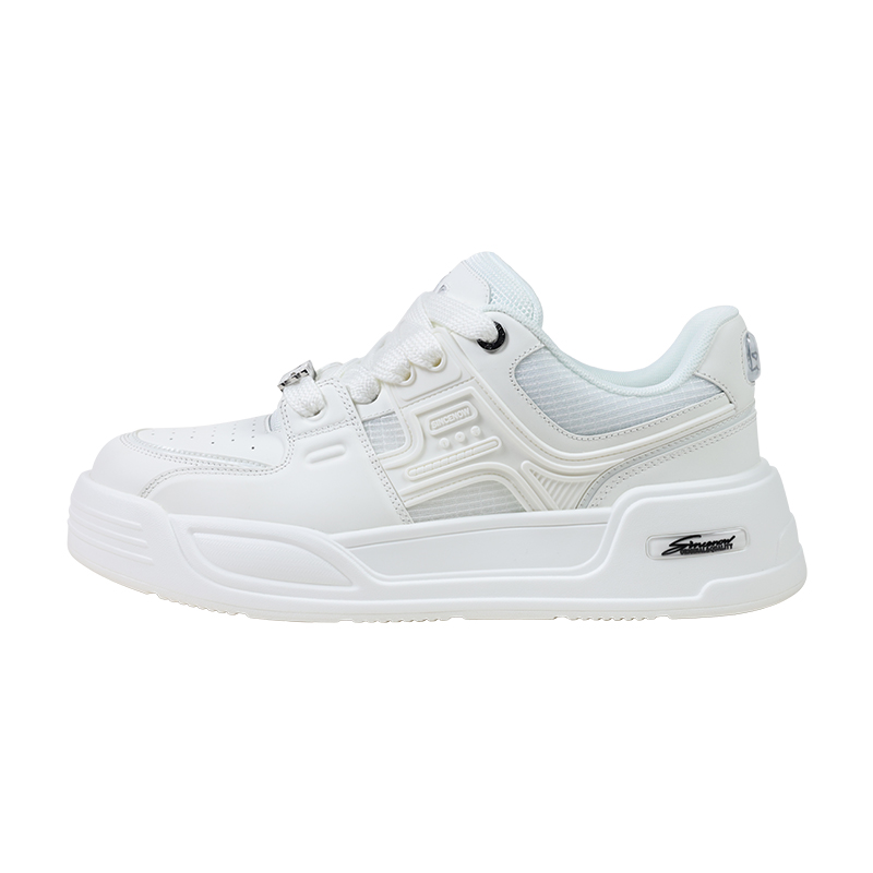 SINCENOW Антискользящие износостойкие низкие скейтерские кроссовки мужские белые, цвет White
SINCENOW Антискользящие износостойкие низкие скейтерские кроссовки мужские белые, цвет White