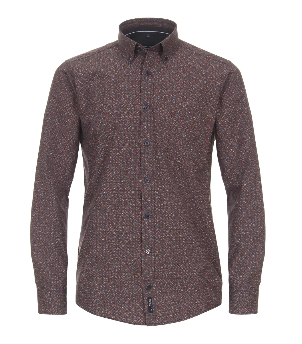 Рубашка CASAMODA с длинными рукавами "CASAMODA повседневная рубашка с принтом", красный
Рубашка CASAMODA с длинными рукавами "CASAMODA повседневная рубашка с принтом", красный