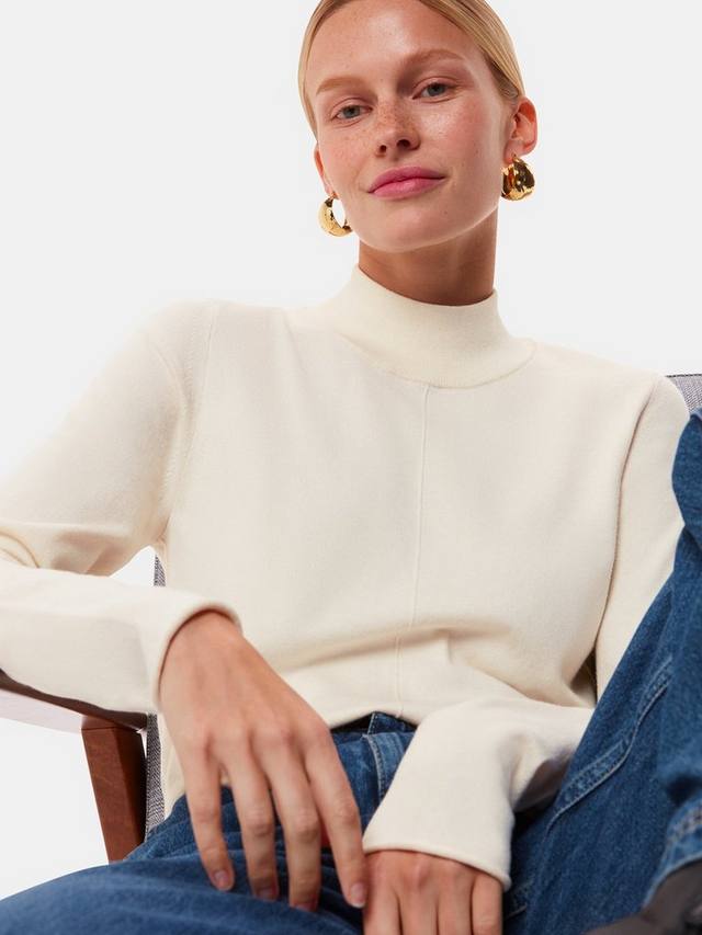 Джемпер Mira с воронкообразным воротником Whistles, Ivory
Джемпер Mira с воронкообразным воротником Whistles, Ivory