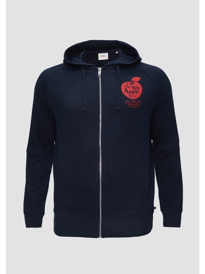 s.Oliver Толстовка-куртка в цвете 5978_navy
s.Oliver Толстовка-куртка в цвете 5978_navy