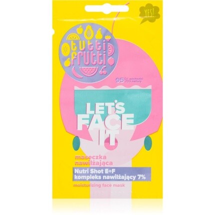 Увлажняющая маска с Nutri Shot EF 7 Farmona
Увлажняющая маска с Nutri Shot EF 7 Farmona