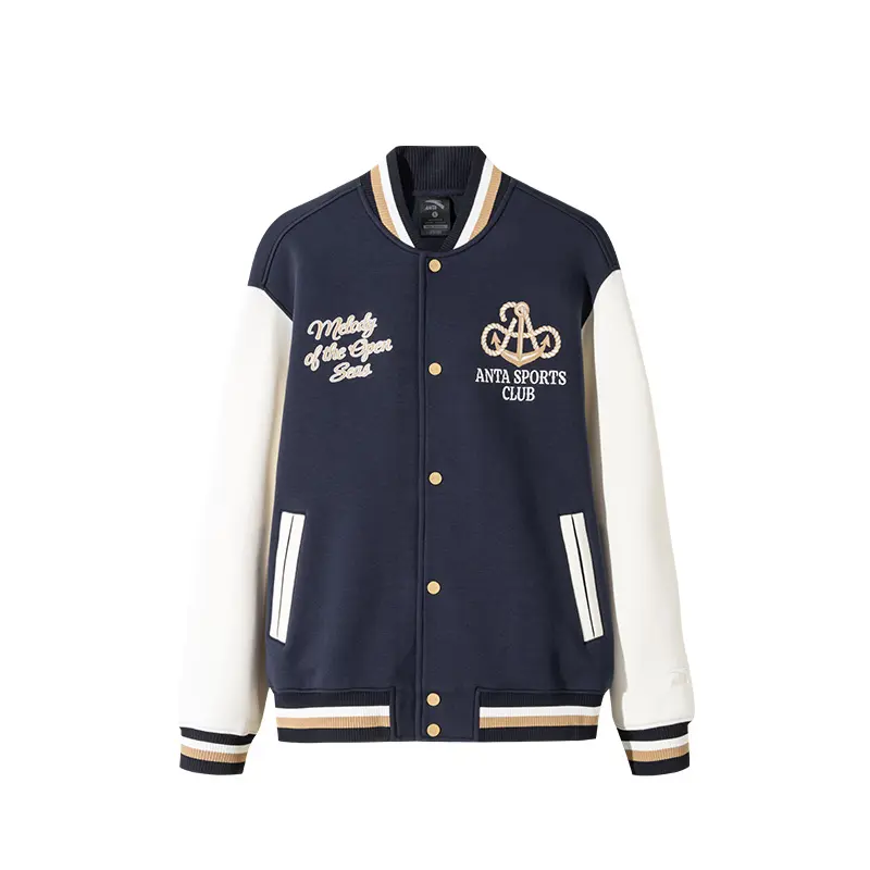 ANTA Бейсбольная куртка коллекции Life, Indigo Blue
ANTA Бейсбольная куртка коллекции Life, Indigo Blue