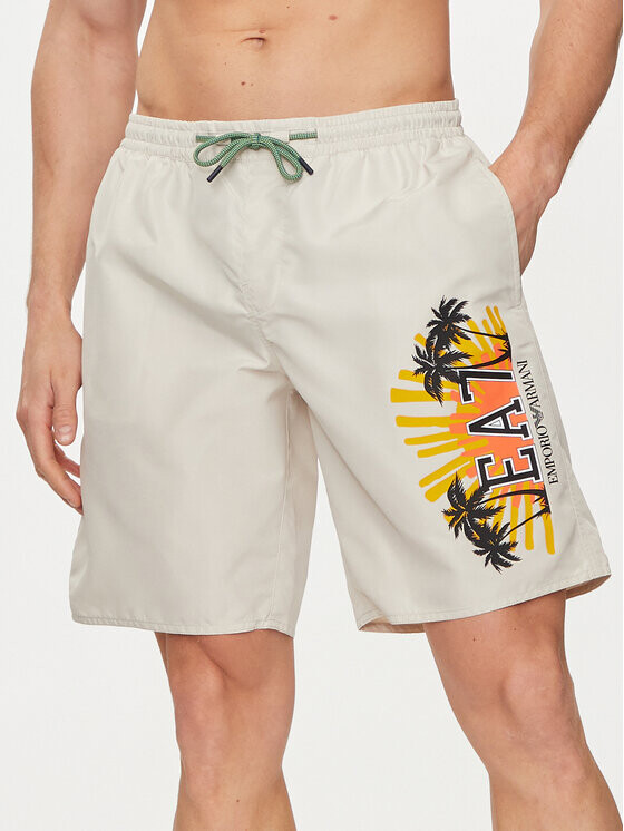 Шорты стандартного кроя Ea7 Emporio Armani, серый
Шорты стандартного кроя Ea7 Emporio Armani, серый