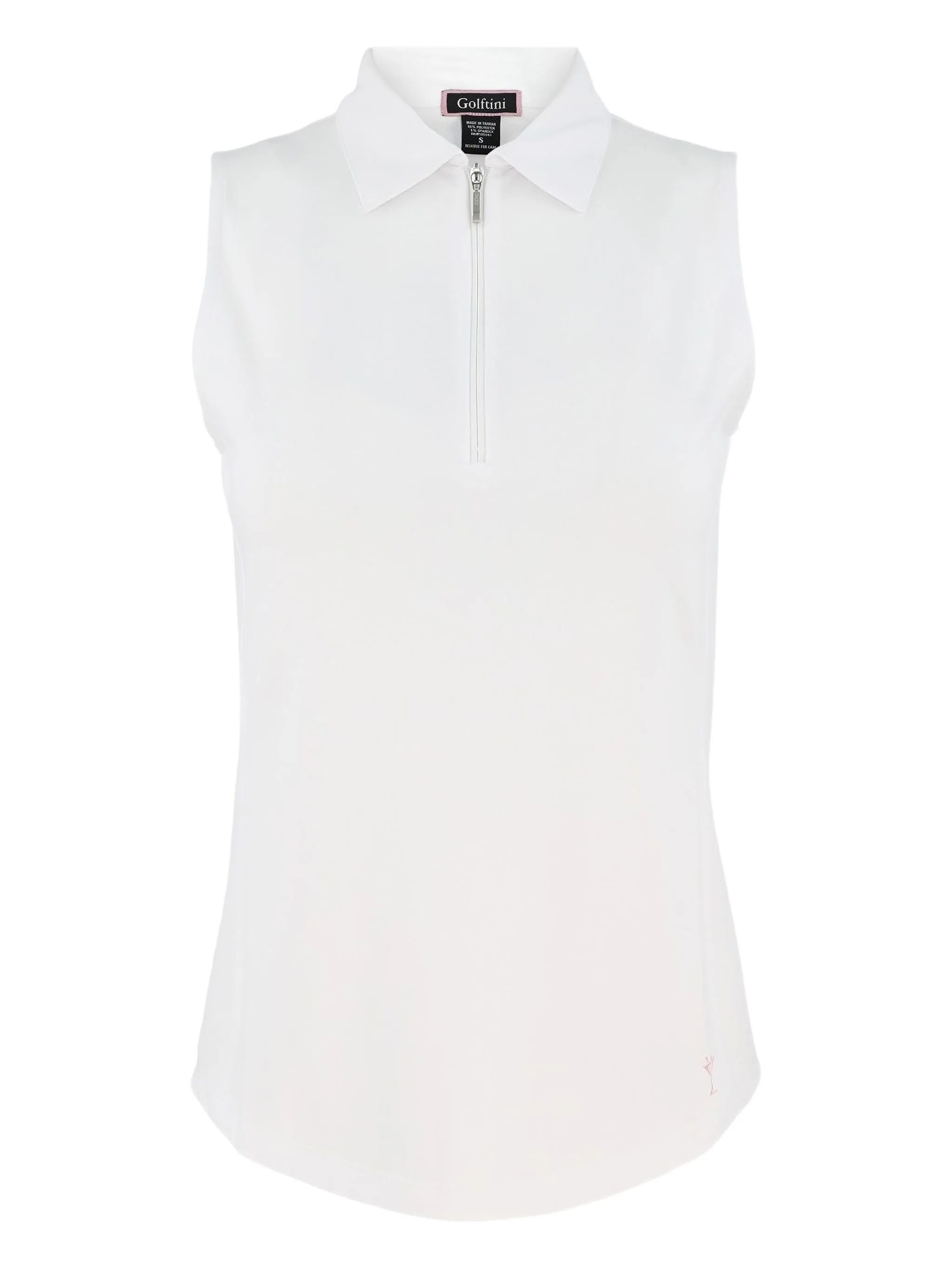 Рубашка поло без рукавов Golftini, белый
Рубашка поло без рукавов Golftini, белый