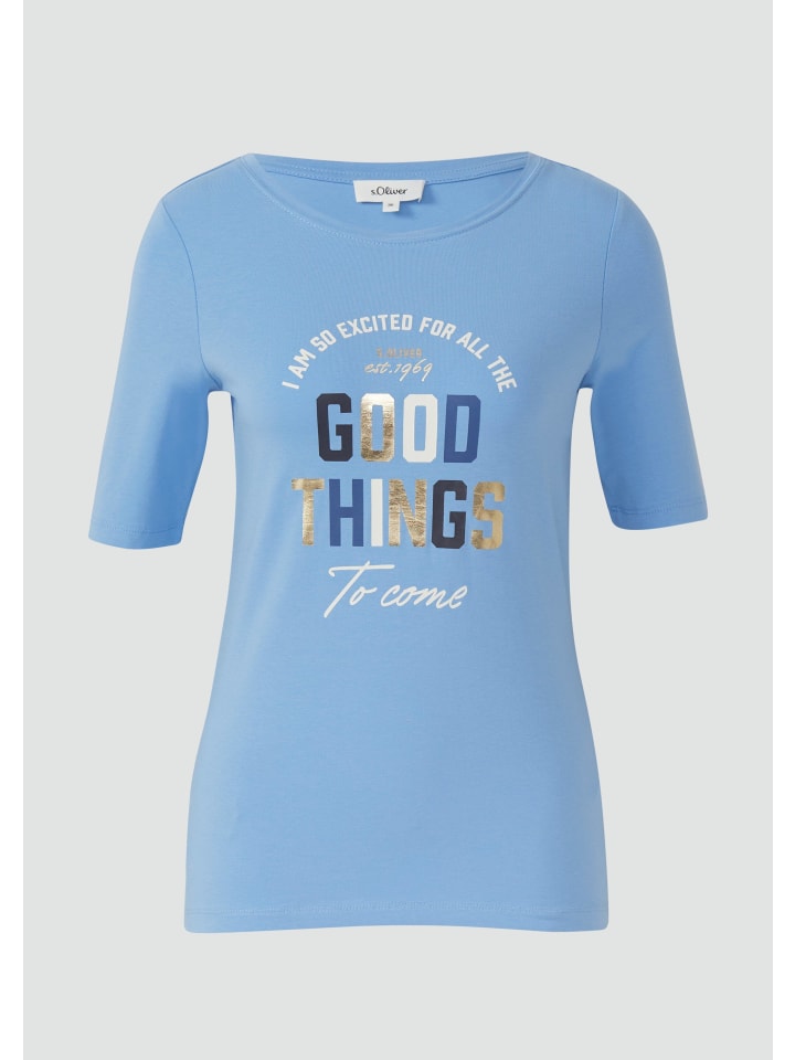 Футболка s.Oliver, синий
Футболка s.Oliver, синий