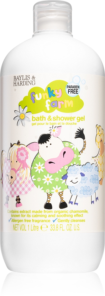 Гель для душа и ванны Funky Farm Baylis & Harding, 1000 мл
Гель для душа и ванны Funky Farm Baylis & Harding, 1000 мл