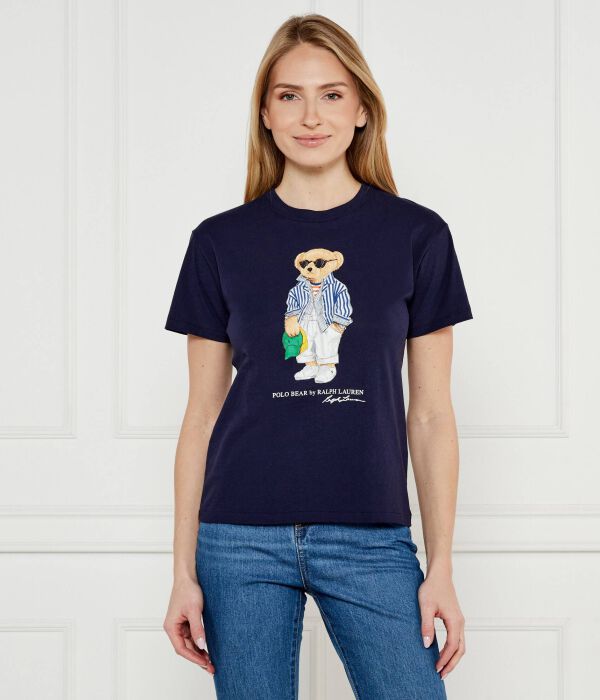 Футболка женская Polo Ralph Lauren с рисунком, синий
Футболка женская Polo Ralph Lauren с рисунком, синий