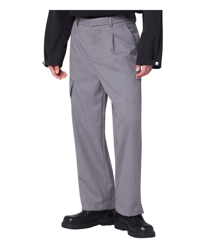 Серые брюки из шерстяной смеси Oamc, серый
Серые брюки из шерстяной смеси Oamc, серый