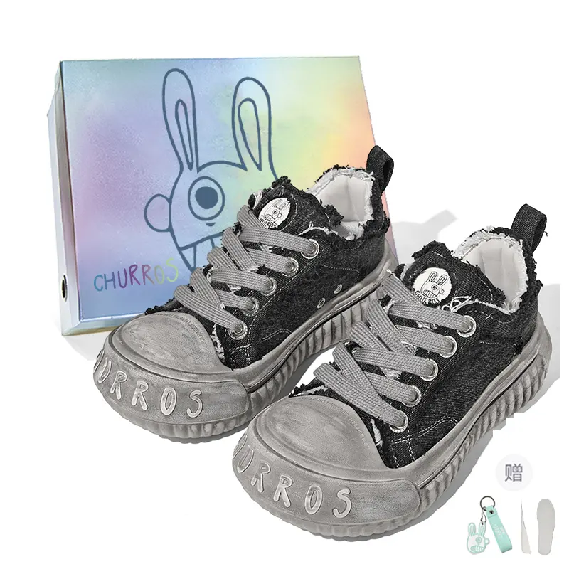 Низкие кеды Canvas Unisex CHURROS, vintage черный (with free height-increasing insole)
Низкие кеды Canvas Unisex CHURROS, vintage черный (with free height-increasing insole)