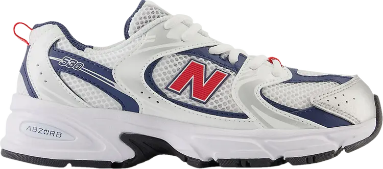 Кроссовки 530 Big Kid 'White Team Red Navy', белый
Кроссовки 530 Big Kid 'White Team Red Navy', белый