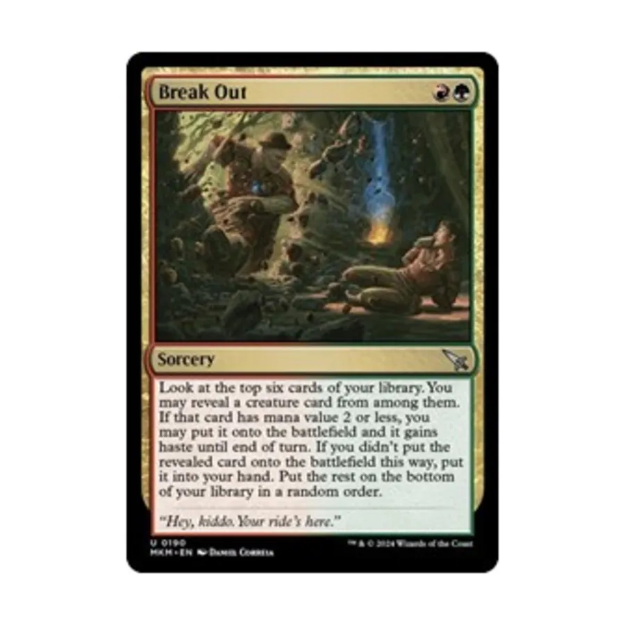 CCG Вырваться (U), MTG - Murders at Karlov Manor
CCG Вырваться (U), MTG - Murders at Karlov Manor