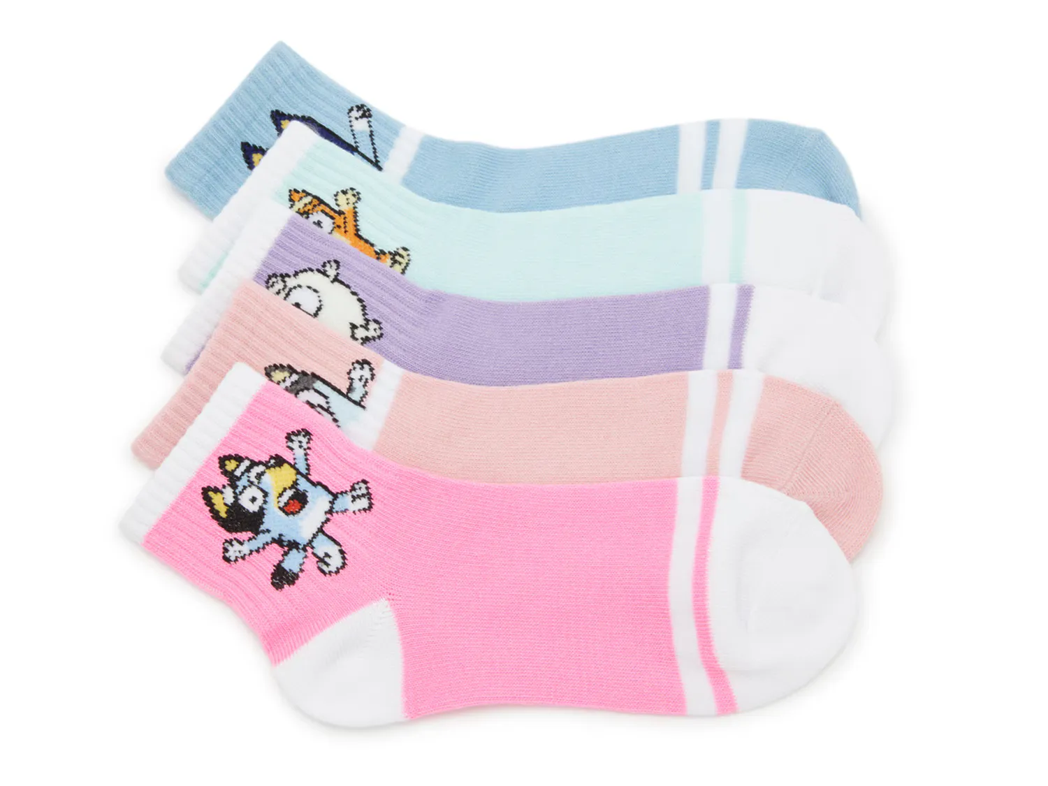 Носки Bluey Kids' Crew Socks - 5 Pack, цвет multicolor
Носки Bluey Kids' Crew Socks - 5 Pack, цвет multicolor