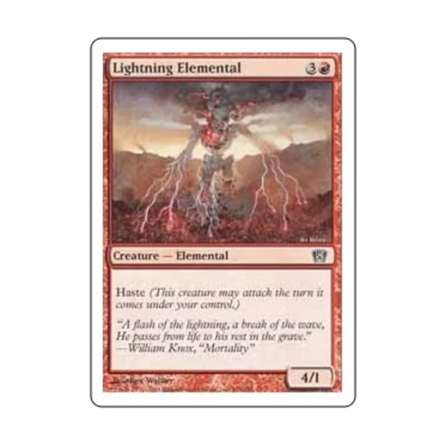 CCG Элементаль молнии (С), MTG - 8th Edition
CCG Элементаль молнии (С), MTG - 8th Edition