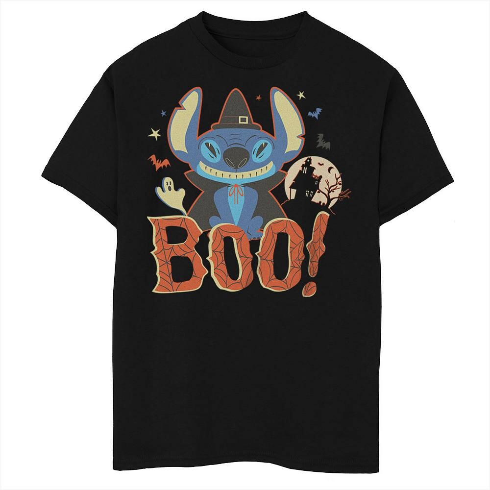 Футболка Disney's Lilo & Stitch Boo Vampire Stitch для мальчиков Licensed Character, черный
Футболка Disney's Lilo & Stitch Boo Vampire Stitch для мальчиков Licensed Character, черный