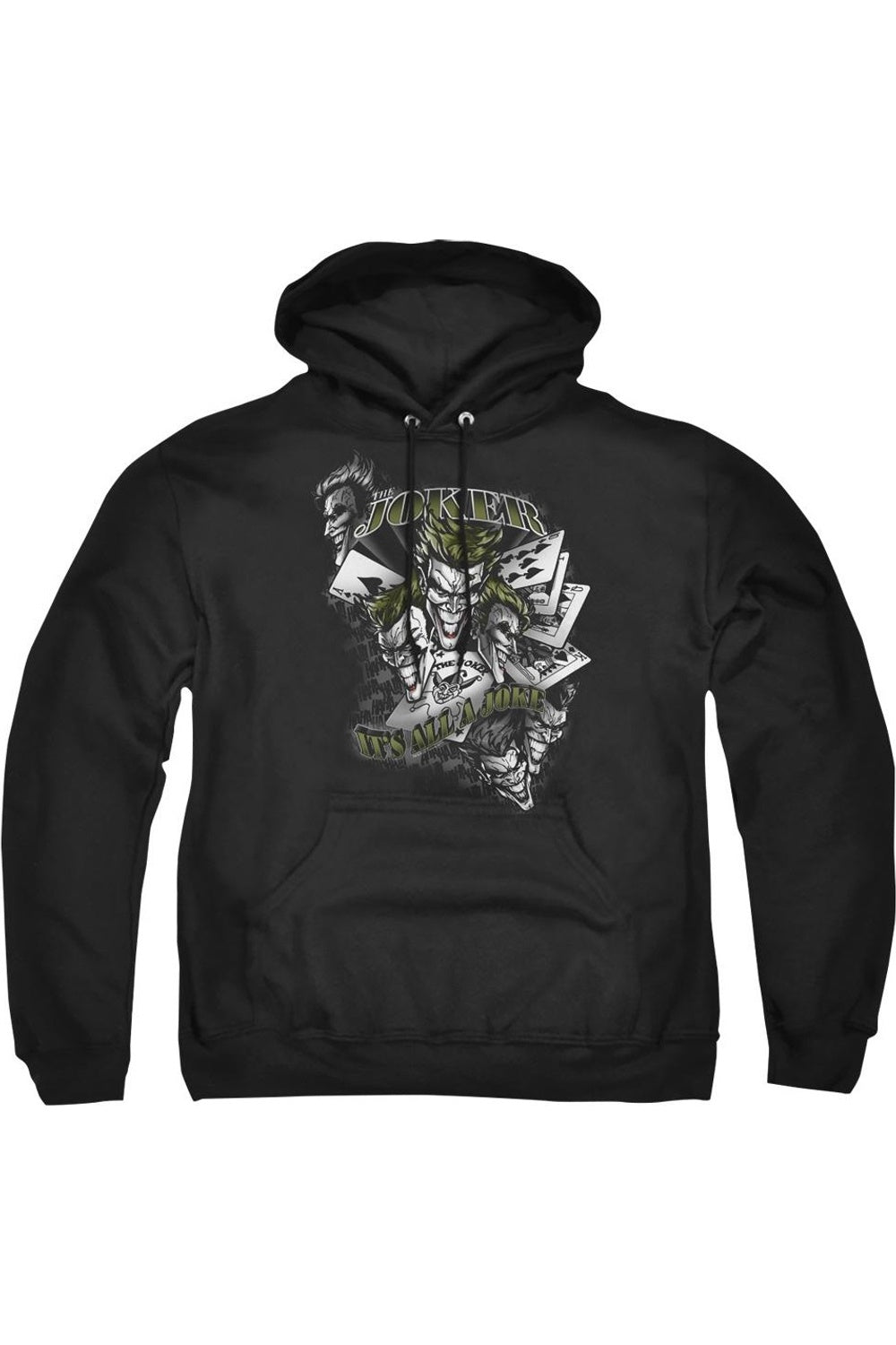 Толстовка с капюшоном Batman Its All A Joke для взрослых Gildan, черный
Толстовка с капюшоном Batman Its All A Joke для взрослых Gildan, черный