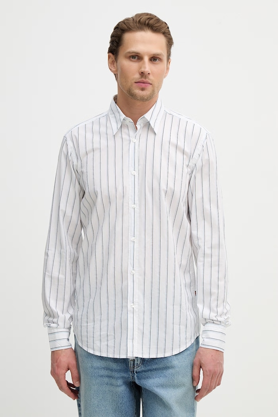 Хлопковая рубашка relegant_6_m BOSS Orange, белый
Хлопковая рубашка relegant_6_m BOSS Orange, белый