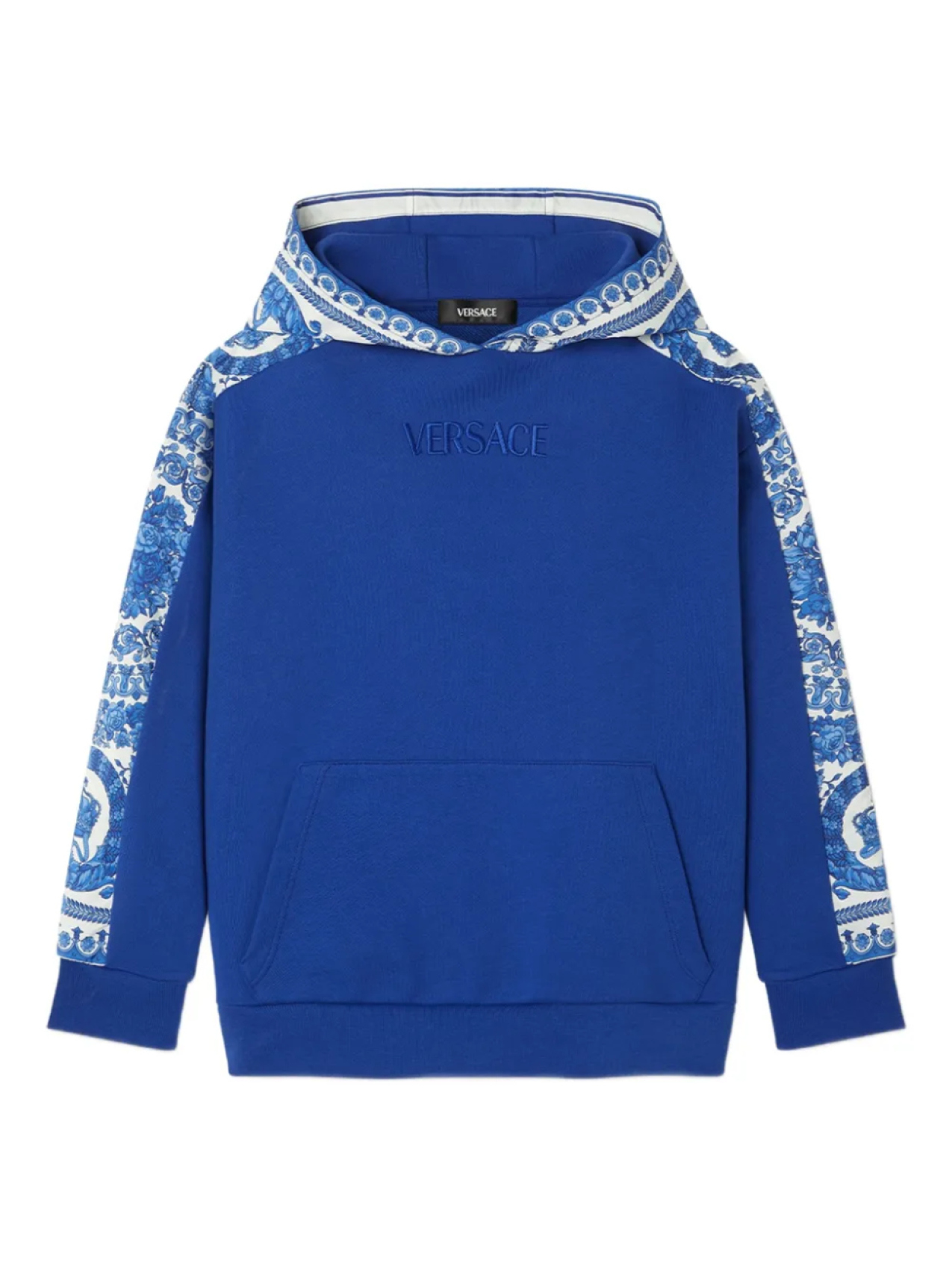 Versace Kids худи с принтом Barocco, синий
Versace Kids худи с принтом Barocco, синий