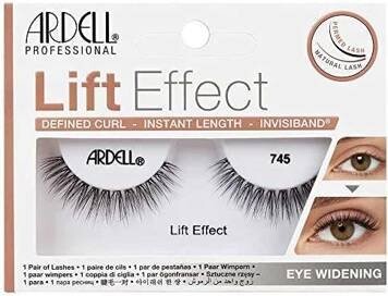 Полосковые ресницы, 1 пара Ardell, Lift Effect, 745
Полосковые ресницы, 1 пара Ardell, Lift Effect, 745