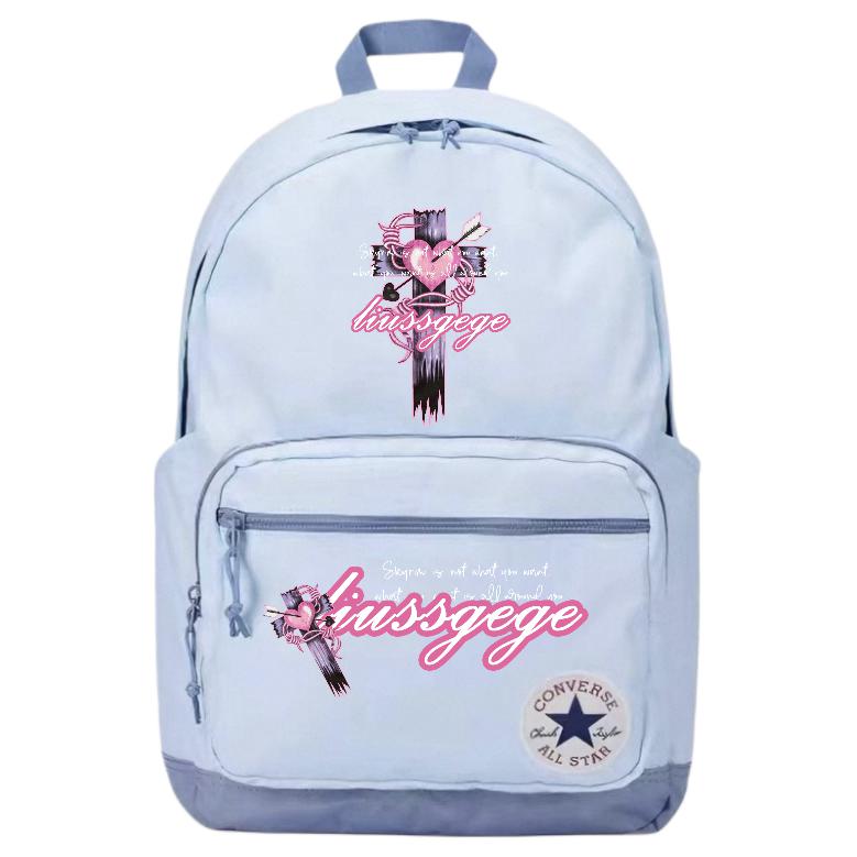 Converse Полиэстеровый рюкзак среднего размера унисекс светло-дымчато-серый, Heart Cross
Converse Полиэстеровый рюкзак среднего размера унисекс светло-дымчато-серый, Heart Cross