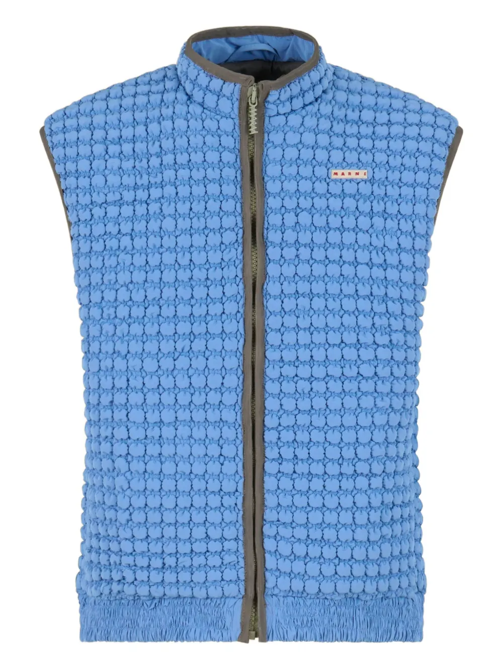 Жилет на молнии Marni, синий
Жилет на молнии Marni, синий
