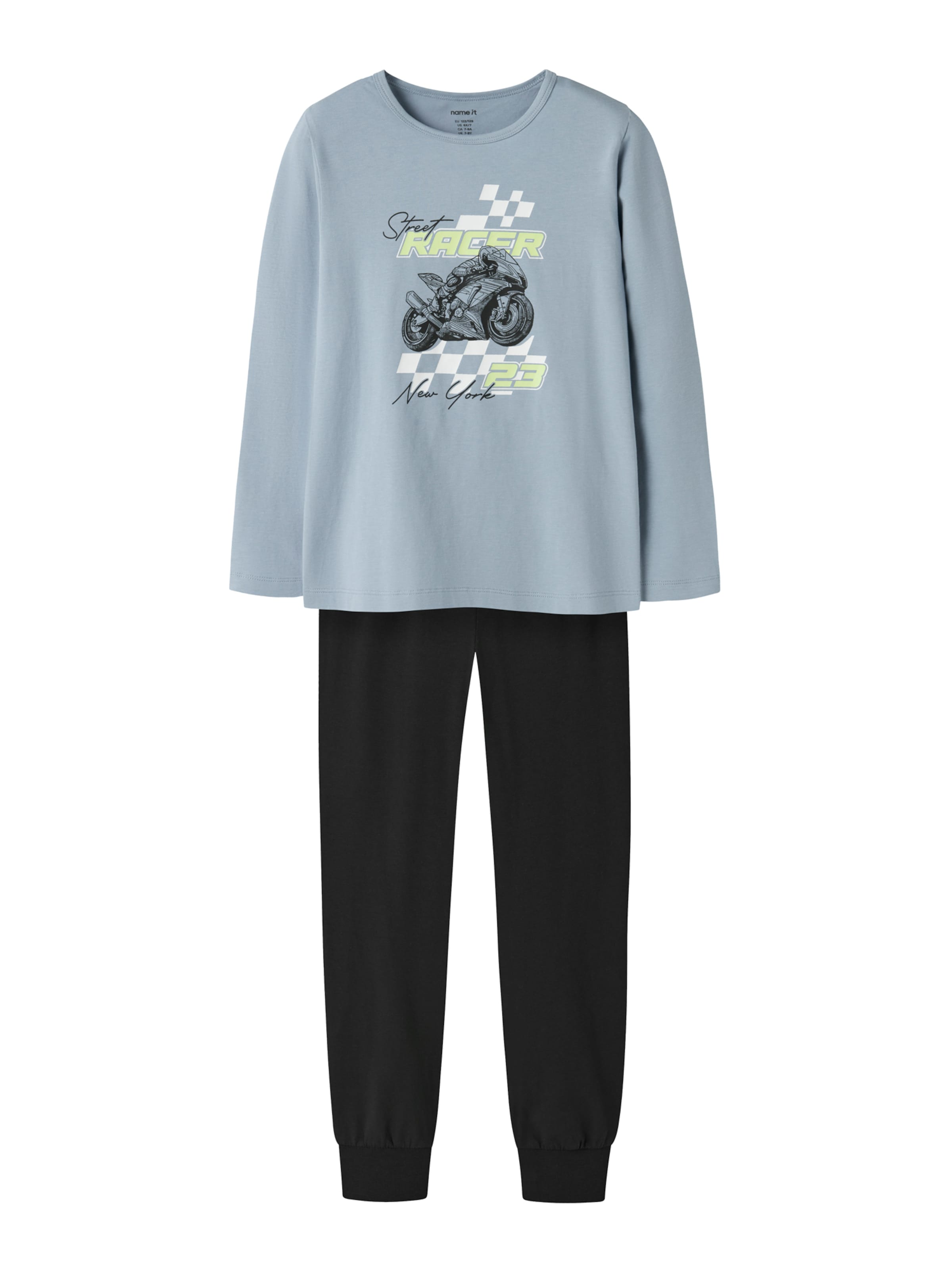 NAME IT Пижама в цвете Dusty Blue, Black
NAME IT Пижама в цвете Dusty Blue, Black